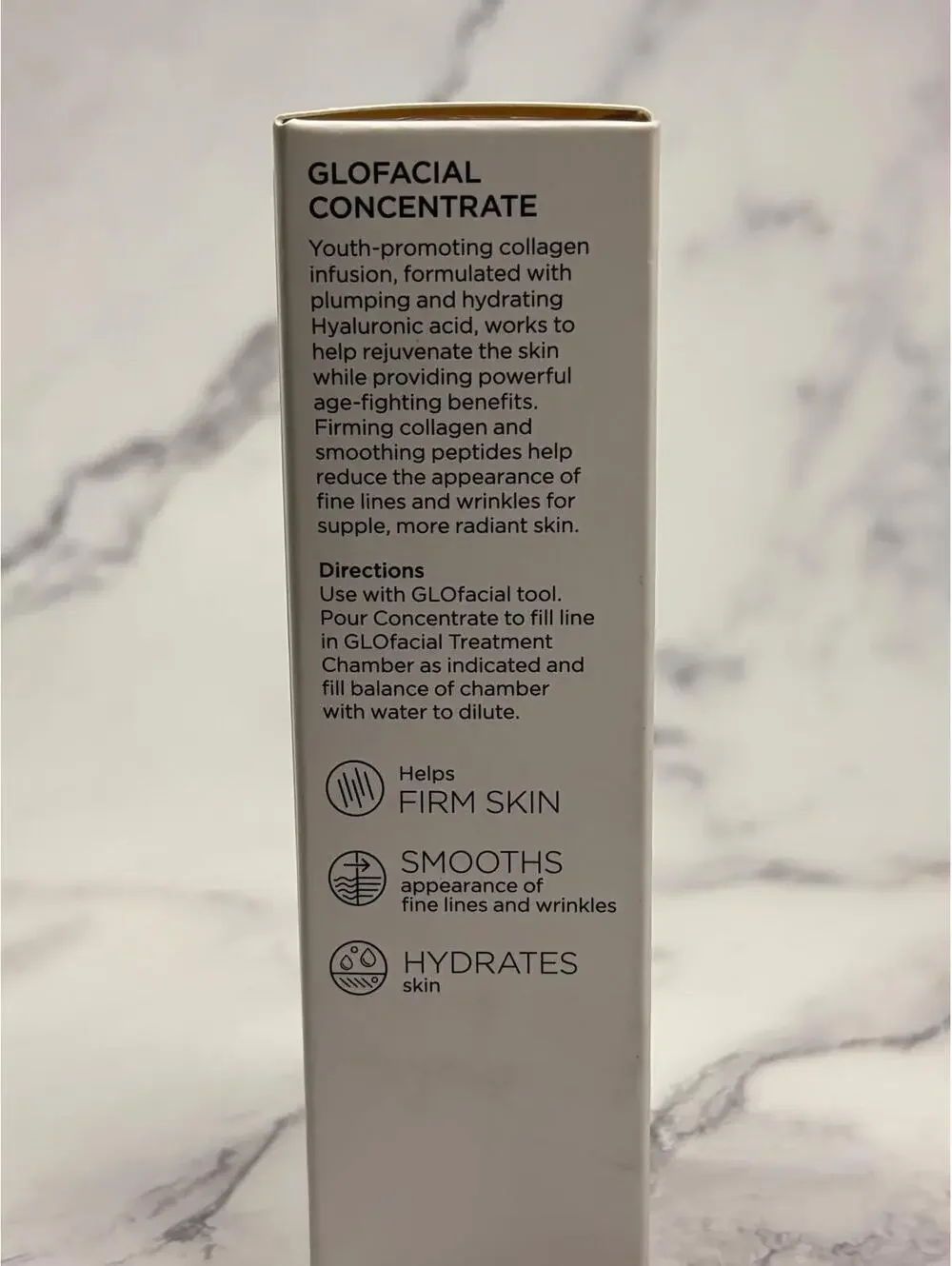 BeautyBio GloFacial Concentrate Firm + Smooth 1.7 oz Collagen Peptide NEW Sealed